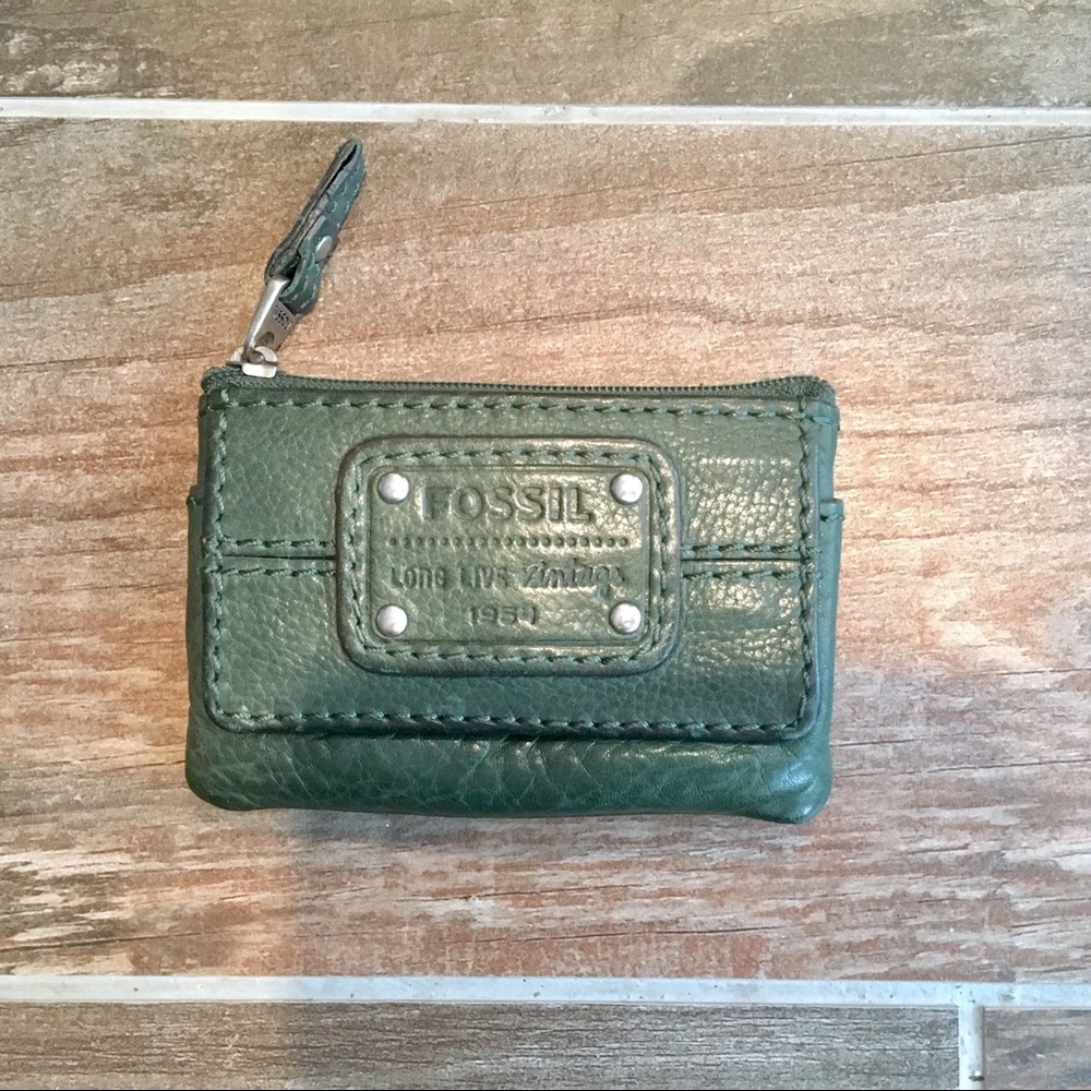 Fossil Zipper Coin Purse & Wallet
